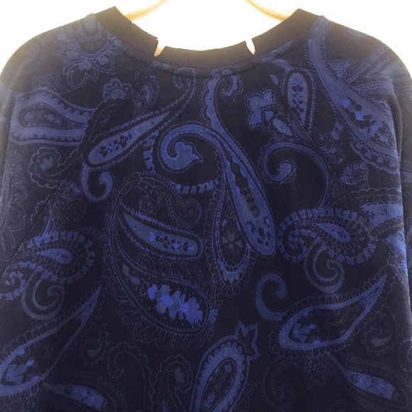 H&M Navy Ripped Sweatshirt NWOT - Picture 5 of 6